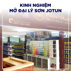 Tư vấn mở đại lý sơn Jotun
