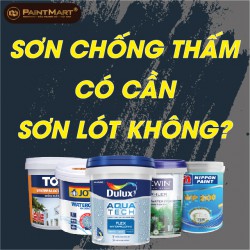 Sơn chống thấm có cần sơn lót không