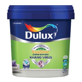 Sơn nội thất Dulux EasyClean Chống Bám Bẩn Kháng Virus - Mờ E016M - 5L