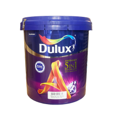 Sơn nội thất siêu cao cấp Dulux Ambiance 5 In 1 Diamond Glow Bề Mặt Bóng 66AB - 15L