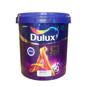 Sơn nội thất siêu cao cấp Dulux Ambiance 5 In 1 Diamond Glow Bề Mặt Bóng 66AB - 15L