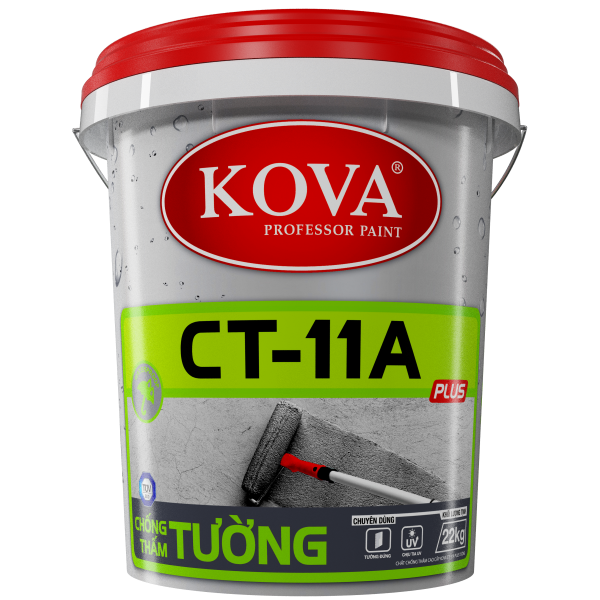 Sơn chống thấm pha xi măng KOVA CT 11A Tường 4Kg