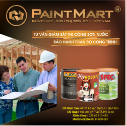 Dịch vụ hỗ trợ tư vấn và giám sát thi công sơn nước miễn phí