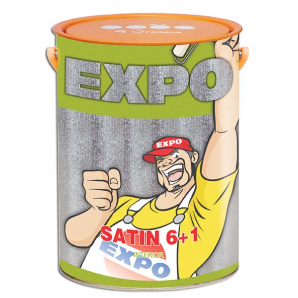 Sơn nước nội thất Expo Satin 6 + 1 For Interior