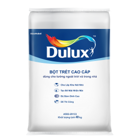 Bột trét tường nội ngoại thất Dulux - 40 kg