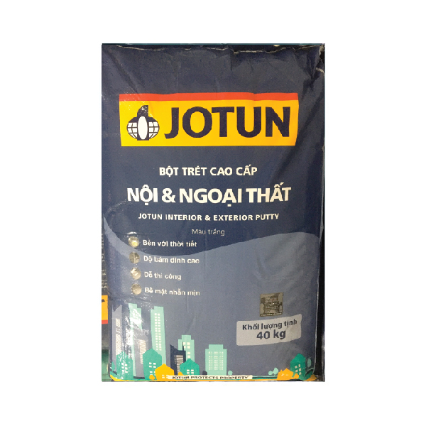 Bột trét tường nội ngoại thất Jotun Putty Int & Ext