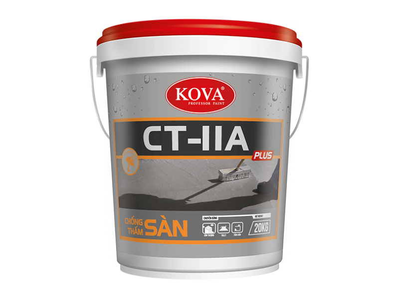 Sơn chống thấm pha xi măng KOVA CT 11A Sàn 4Kg