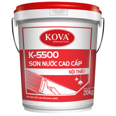Sơn nước nội thất bán bóng cao cấp KOVA K-5500 thùng 20Kg
