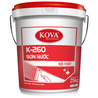 Sơn nước nội thất không bóng KOVA  K-260 thùng 25kg