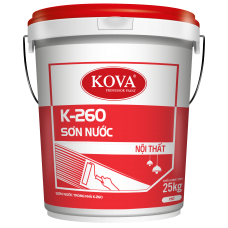 Sơn nước nội thất không bóng KOVA  K-260 thùng 25kg