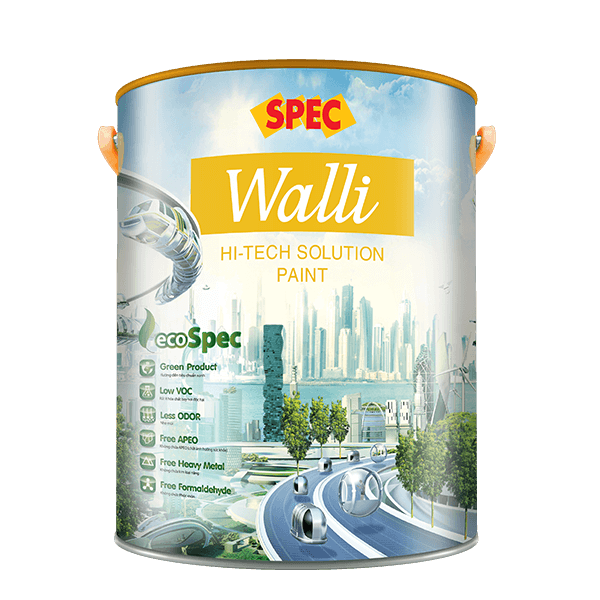 Sơn ngoại thất công nghệ mới Spec Walli Hi-Tech Solution