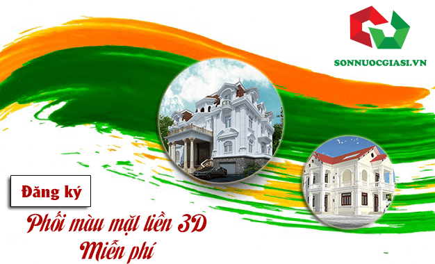Đăng ký phối màu sơn nước với sơn nội thất cao cấp bóng spec hello satin kote